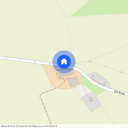 Pusk Farmhouse, Toll Road, Balmullo