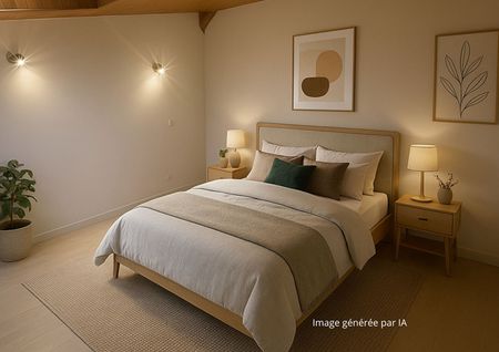 Location maison 4 pièces, 129.00m², Saint-Simon-de-Bordes - Photo 5