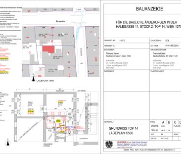Elegante unbefristete hofseitige 2 Zimmer - Altbauwohnung mit moder... - Foto 2