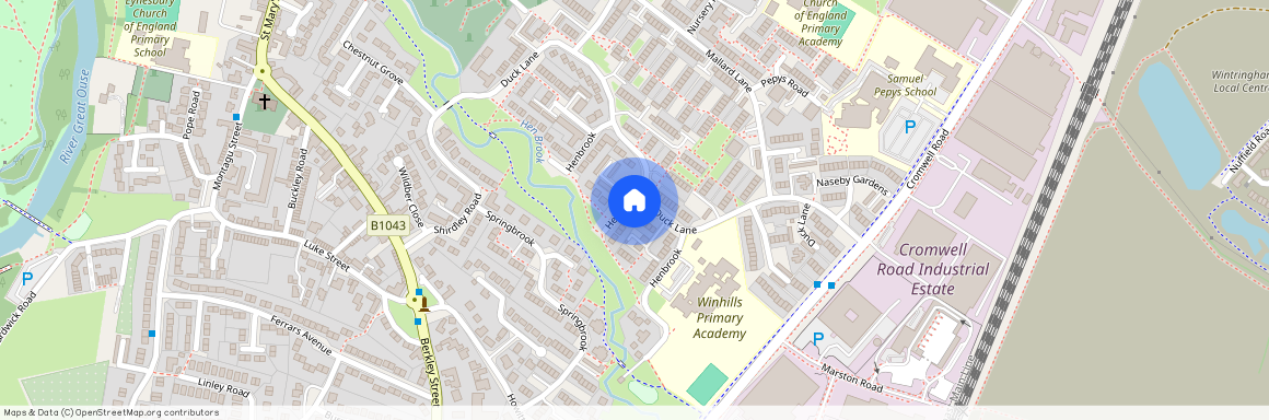 Duck Lane, St. Neots, Cambridgeshire, PE19 2DE