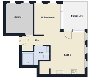 NEUBAU: Tolle 2 Zimmerwohnung in Schwarzach - Foto 4