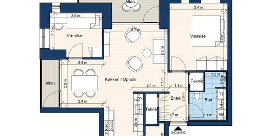 Frederiksbrovej 6, 13. Dør 6 - Foto 2