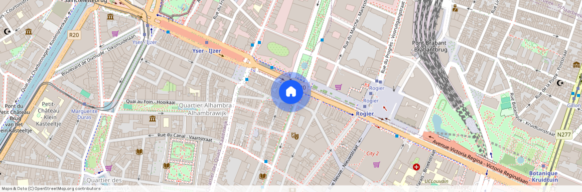 Emile Jacqmainlaan, 142, 505, 1000, Brussel