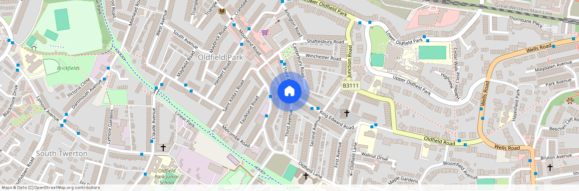 Third Avenue, Oldfield Park, Bath, BA2