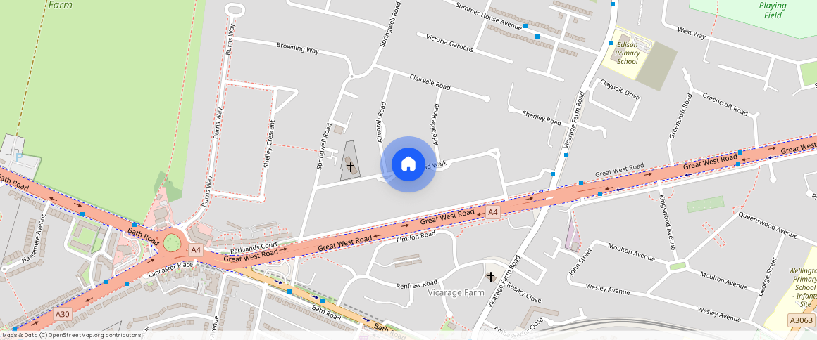 Broad Walk, Hounslow, TW5