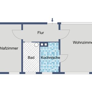 2-Zimmer-Stadtwohnung in Frankfurt-Sachsenhausen - Foto 2