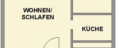 Ebenerdig erreichbare 1-Raum-Wohnung mit Balkon - Foto 1