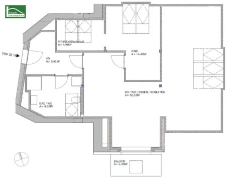 2-Zimmer-Wohnung - Ideale Lage nahe Grazer Hauptbahnhof! - Photo 3