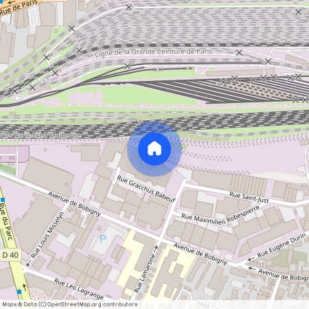 Avenue de Bobigny, Francja, Noisy-Le-Sec