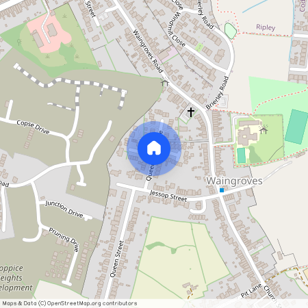 Queens View Drive, Waingroves