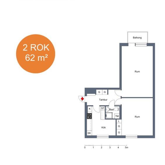 Ödmanssonsgatan 32 B - Photo 1