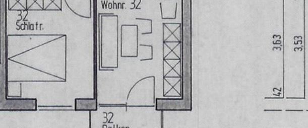 2-Zimmer-Wohnung in 2er-WG – saniert & mit Balkon - Photo 1