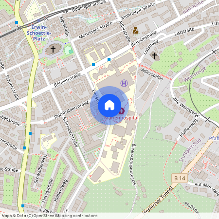 Eierstraße 33, 70199 Stuttgart - Stuttgart-Süd