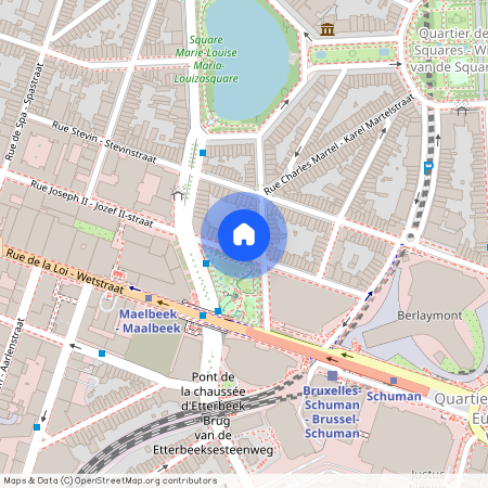 Rue Joseph II, 130, 4, 1000, Bruxelles