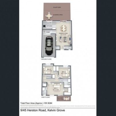 Recently Renovated Townhouse in Prime Kelvin Grove Location - Photo 1