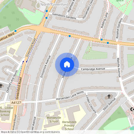 Sherwood Avenue, Greenford UB6, London