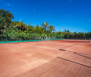 Villa à la location dans domaine privé - Grimaud - Tennis privé - Photo 2