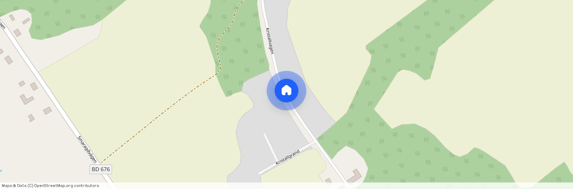 Kristallvägen, Boden