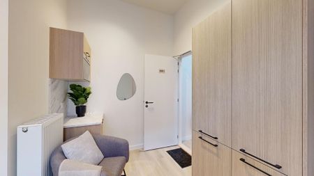 Brand new, stylish student room in residence ESTELLE - IMMEDIATELY AVAILABLE!!!! - Photo 5
