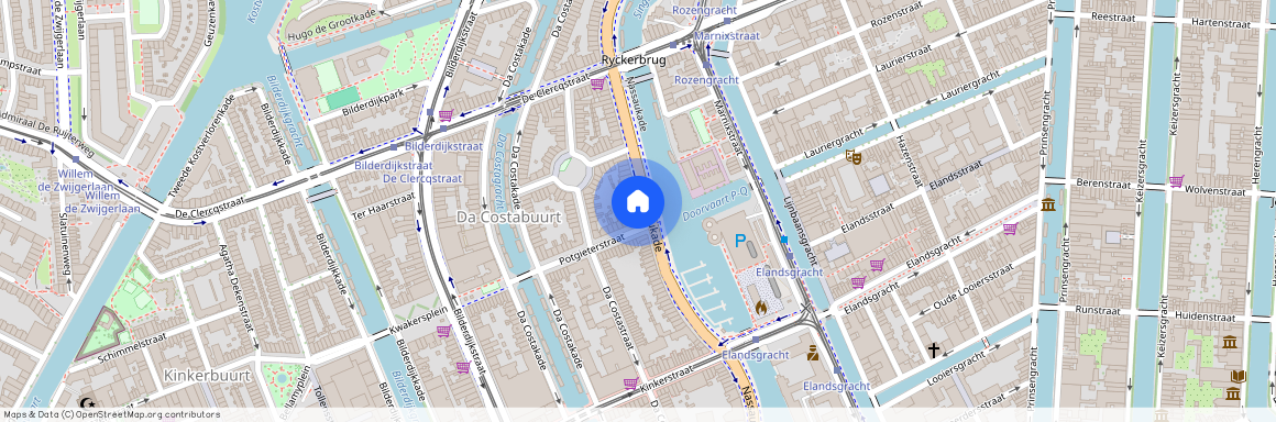 Da Costabuurt, 1053 LM, Nassaukade, Amsterdam