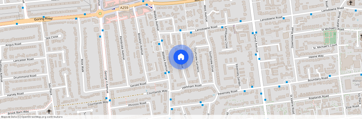 Hurst Avenue, Worthing, West Sussex, BN11