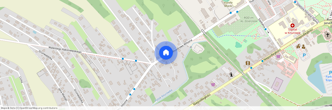 ul. Wilsona, Knurów, gliwicki, śląskie