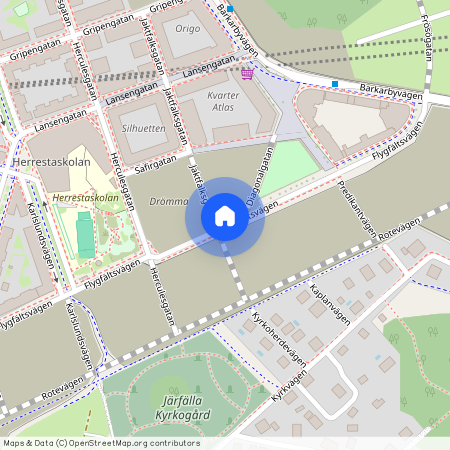 Flygfältsvägen, Järfälla