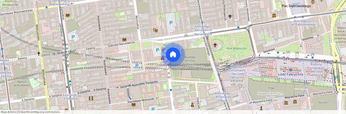 ul. Henryka Sienkiewicza 8, Centrum, Śródmieście, Łódź, łódzkie