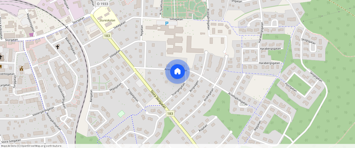 Herrljunga, Västra Götaland, Arvidsgårdsgatan 6 A