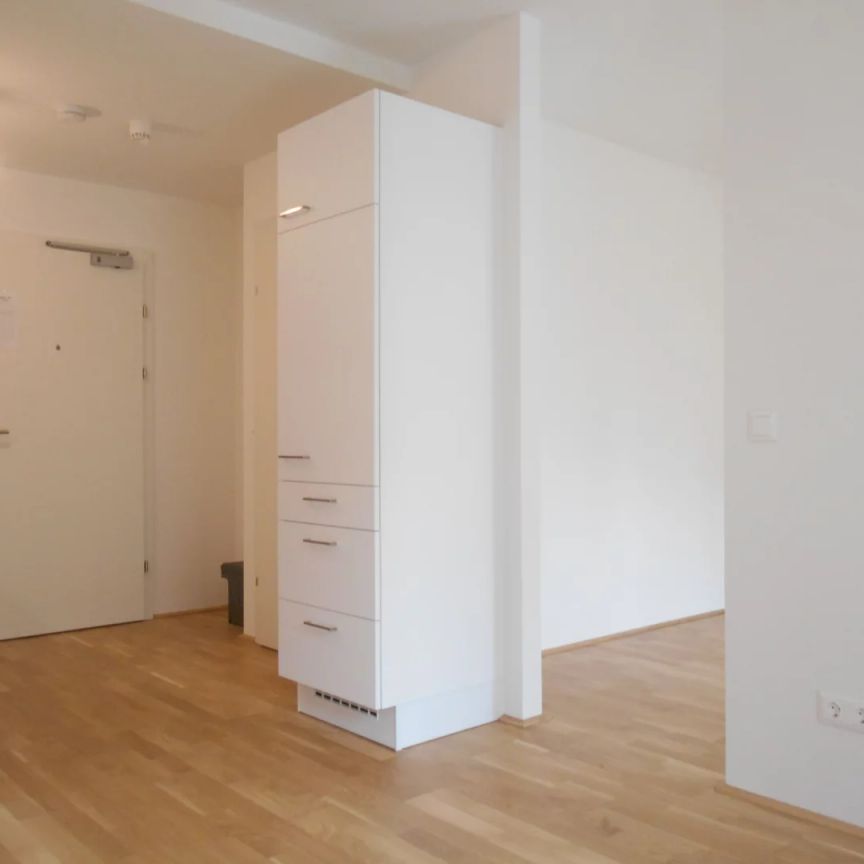 Q5 am PARK nette 2ZI mit Balkon, ruhige Innenhoflage - Foto 1