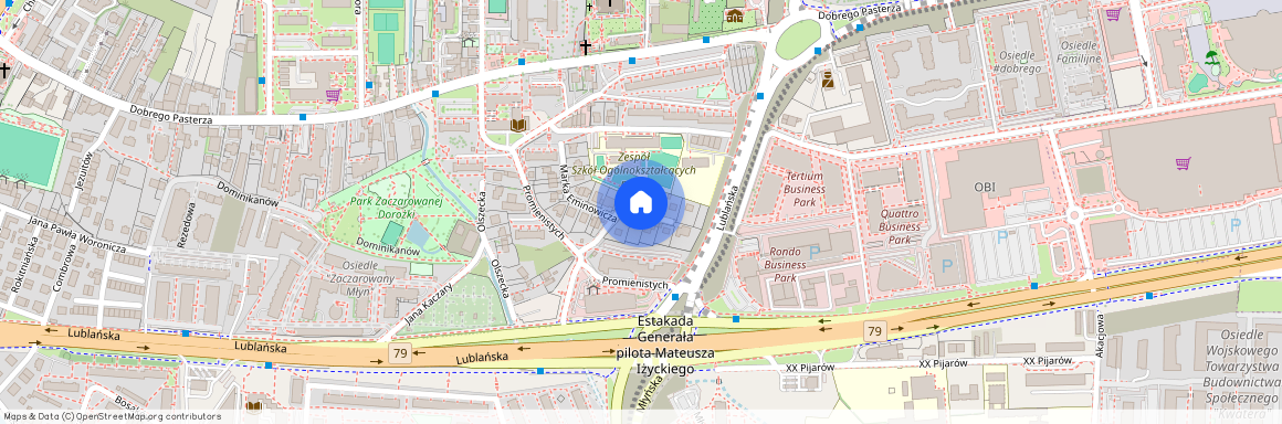 ul. Olgi Boznańskiej, Prądnik Czerwony, Prądnik Czerwony, Kraków, małopolskie