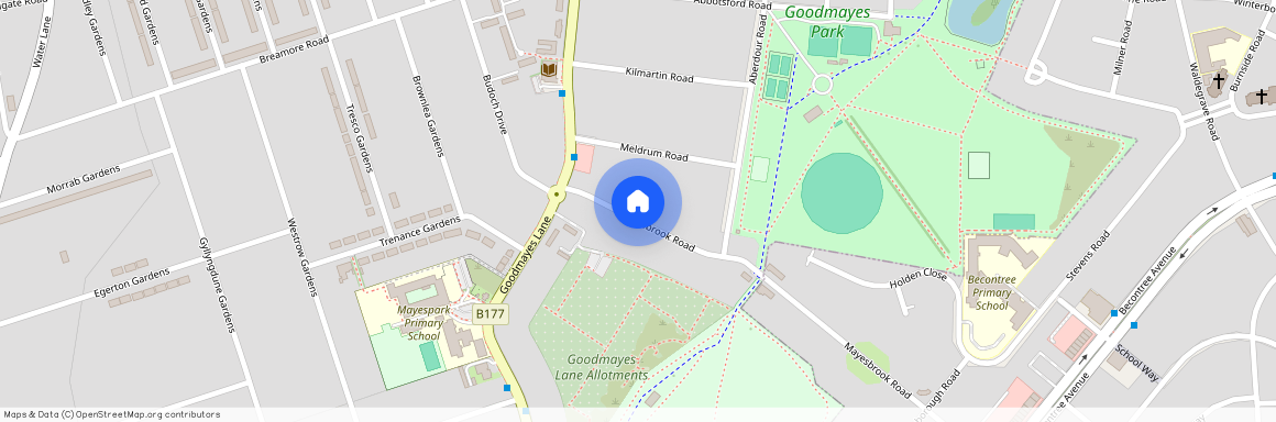 Mayesbrook Road, IG3