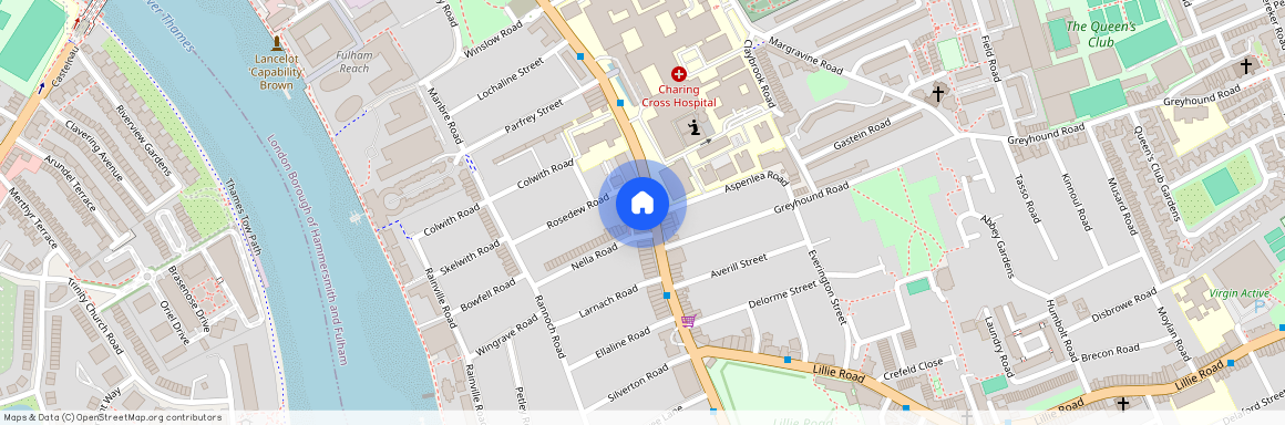 168-188 Fulham Palace Road, London