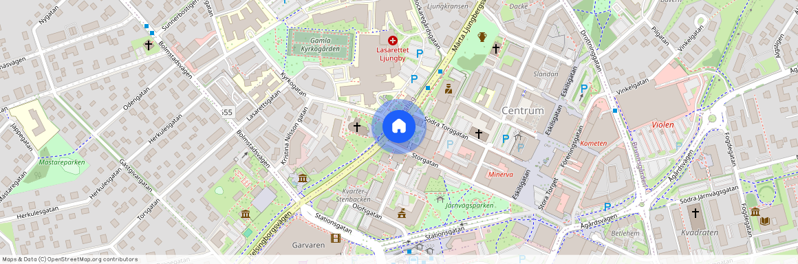 Centrum, Ljungby, Kronoberg, Märta Ljungbergsvägen 12