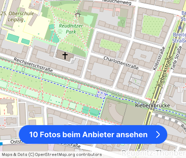2 Raum Wohnung 4. OG direkt am Lene Voigt Park WG geeignet ab 01.11... - Foto 1