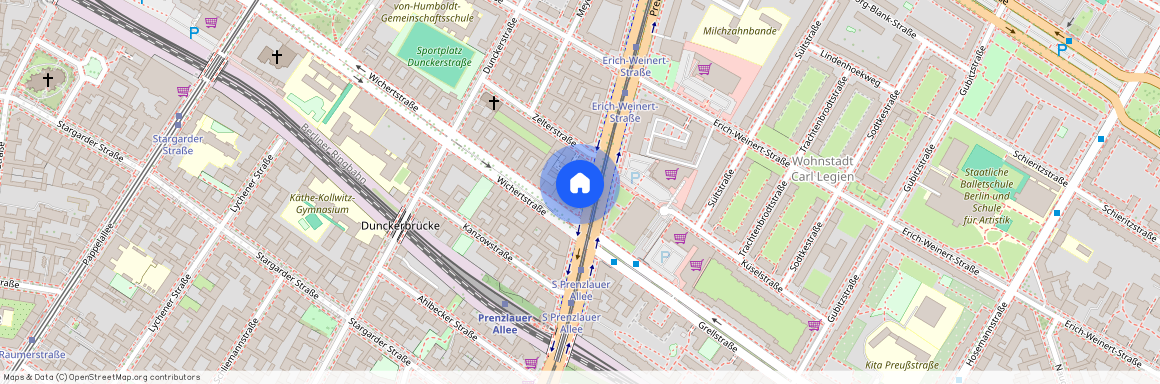 Prenzlauer Allee 175, 10409 Pankow - Prenzlauer Berg