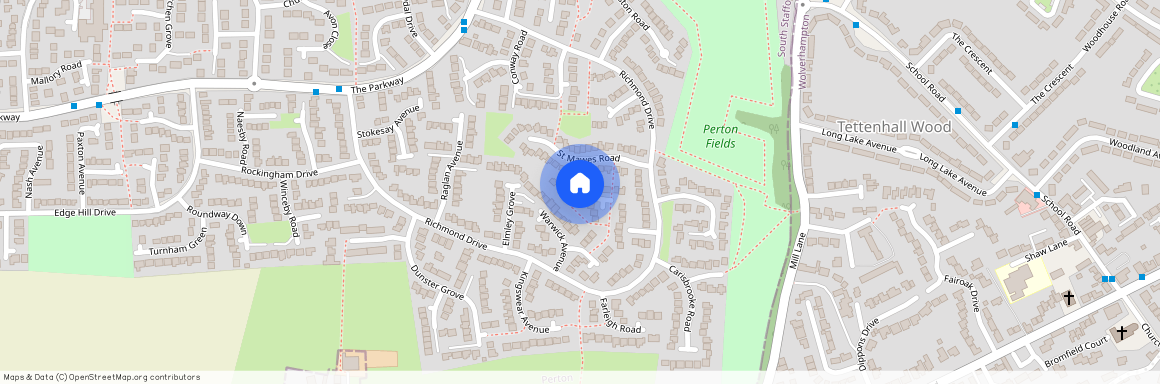 Tutbury Avenue, Perton, Wolverhampton, Staffordshire, WV6