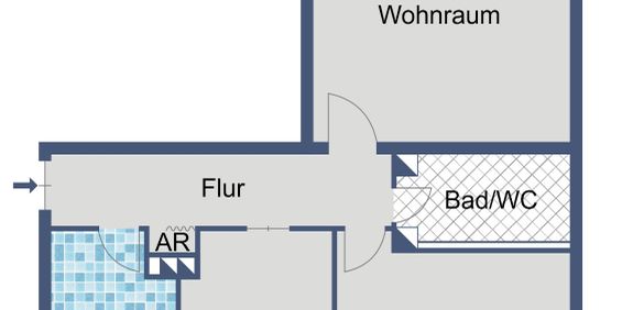 Familienfreundliche 3-Zimmer-Wohnung mit Balkon und zusätzlichem Stauraum - Foto 3