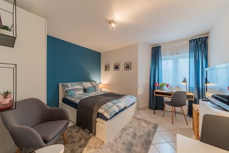 City-Residence: Modern möbliertes Apartment in Bockenheim - Photo 4