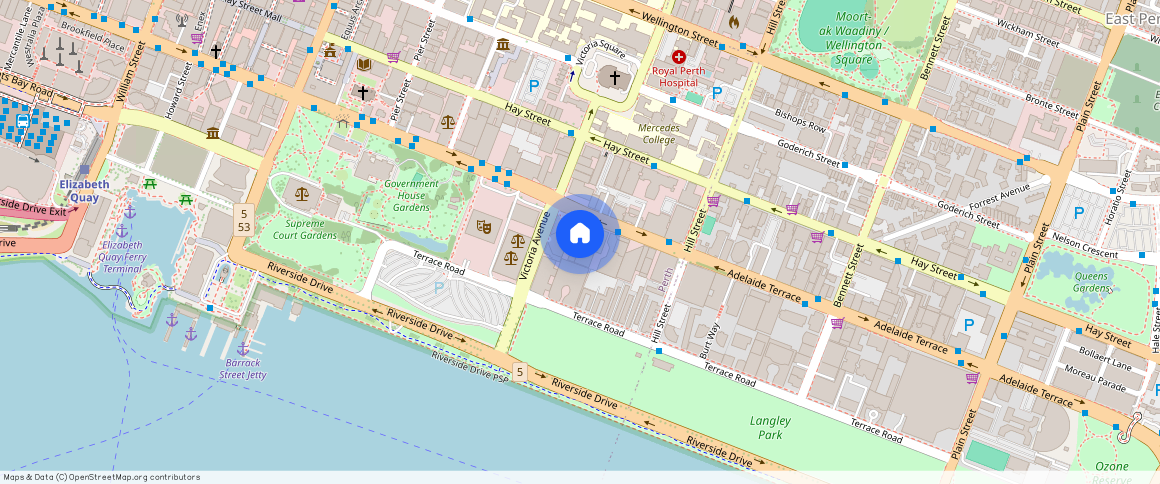 13 / ** Adelaide Terrace, WA 6000, Perth