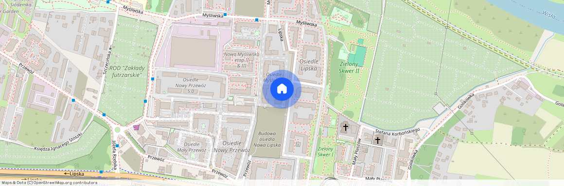 Kraków-Podgórze, Myśliwska, Kraków