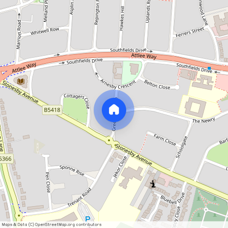 Greenside Place, Leicester