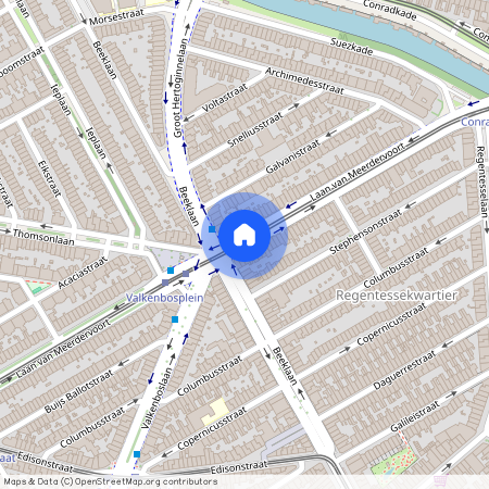 Koningsplein en omgeving, 2563 AM, Den Haag