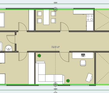 Renoviert und Hell, 3Z, 80qm Wohnung, jobcentergeeignet - Photo 1
