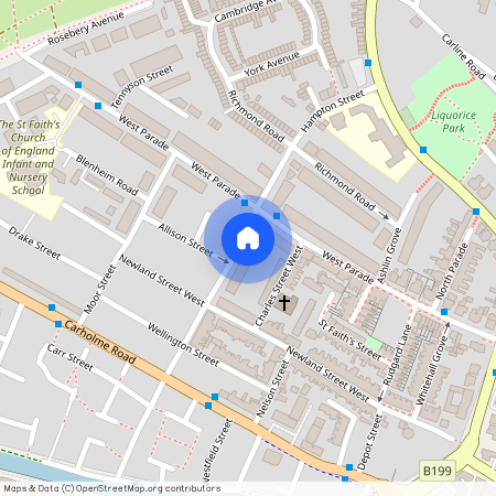 Hampton Street, Lincoln, Lincolnshire, LN1