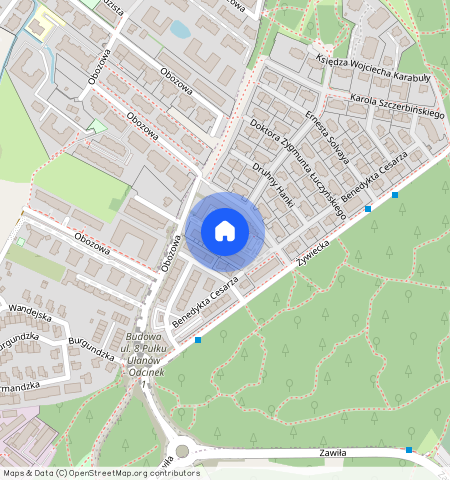 Łagiewniki-Borek Fałęcki, Stefana Ziobrowskiego, Kraków