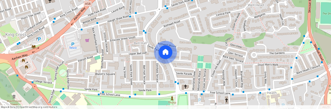 Savile Park Road, Halifax, HX1