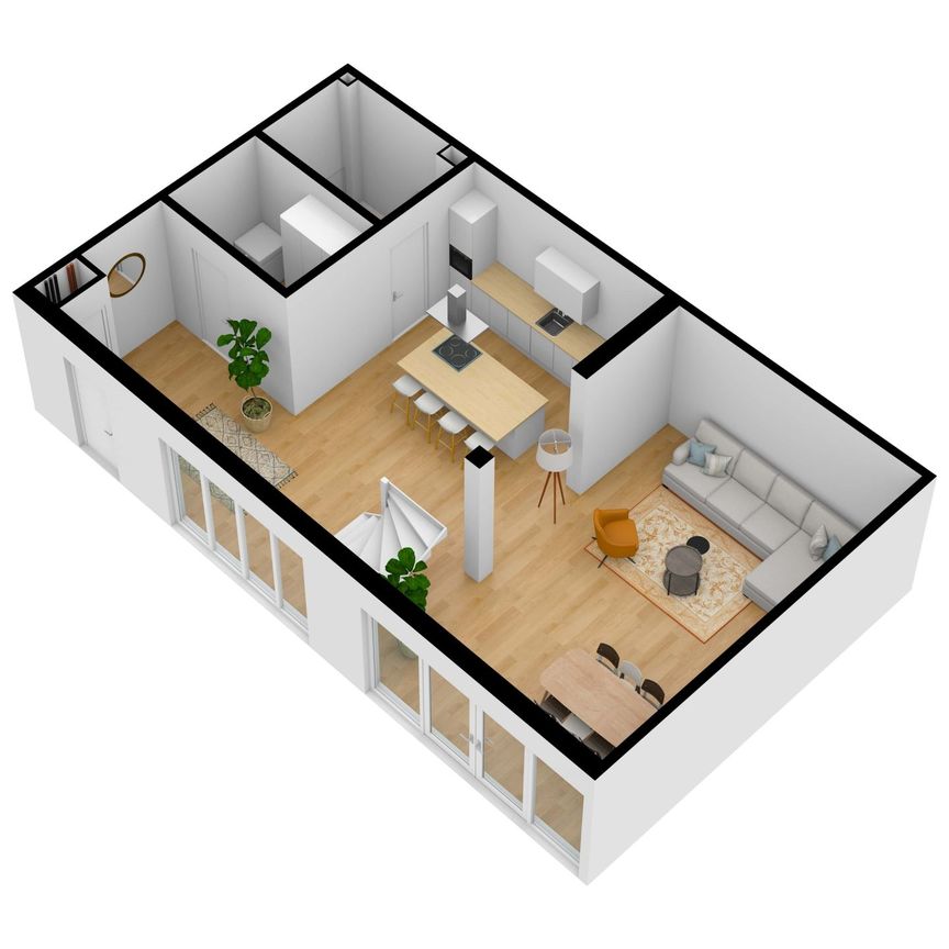 Appartement te huur: Crooswijksesingel 19-D 3034 CH Rotterdam - Photo 1