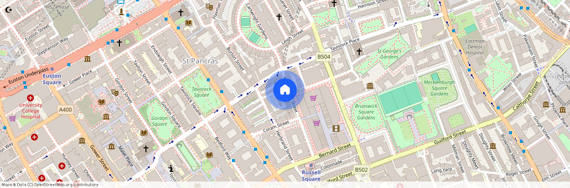 Marchmont Street, Bloomsbury WC1N