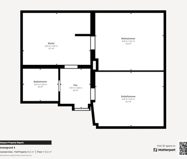 Schön gelegene 2-Raum-Altbauwohnung mit Gartennutzung - Foto 5